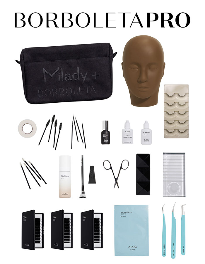 Milady + Borboleta Kit